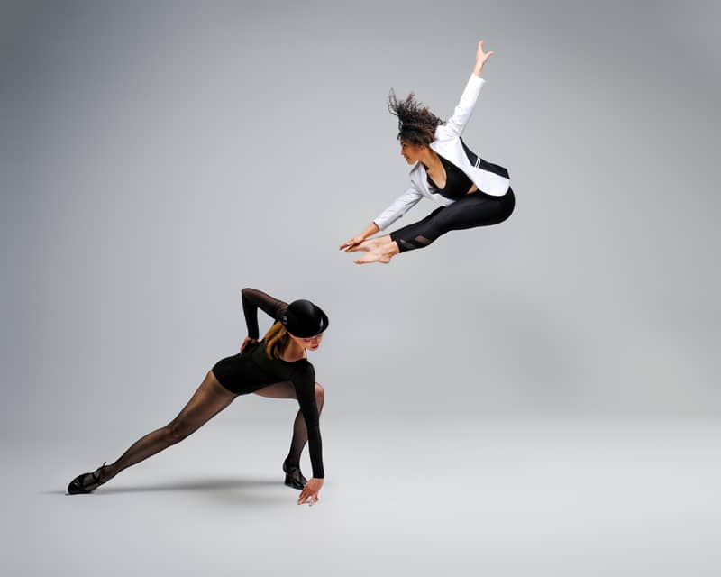 Dance department students