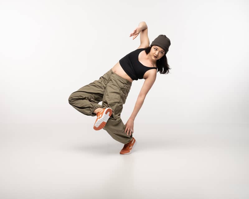 Dance department student