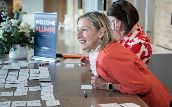 Alumni are welcome at the hospitality hub for Milestone Weekend
