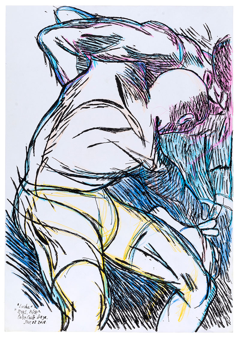 Lucha, Boys, Pride by Celso Castro